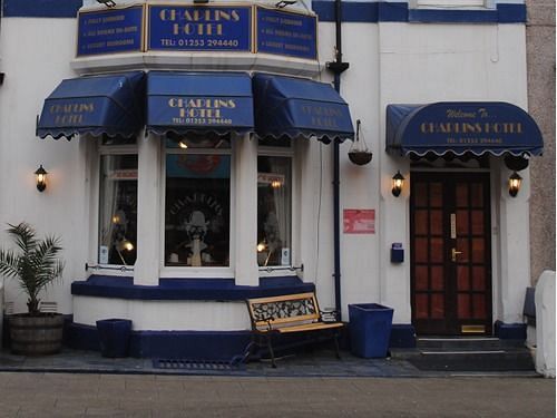 Chaplins Hotell Blackpool Exteriör bild